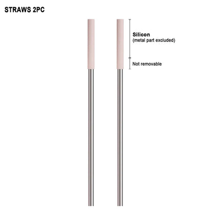 [Meoky] 24Oz Leak-Proof Straw Cup with Lid, Portable Non-Slip Stainless Steel Thermos Cup with Straw, Insulated Travel Drinkware, Insulated Water Cup, Wide Mouth Tumbler, for Easy Cleaning & Car Loading