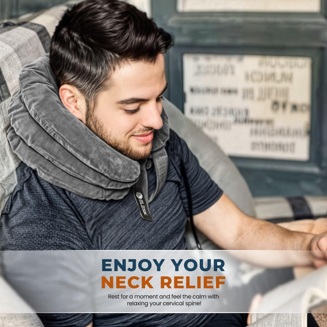 Neck Traction Device – Cervical Stretcher & Neck Support