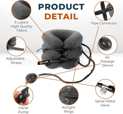 Neck Traction Device – Cervical Stretcher & Neck Support